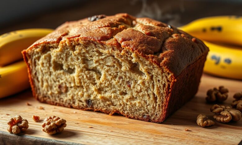 banana bread recipe with two bananas