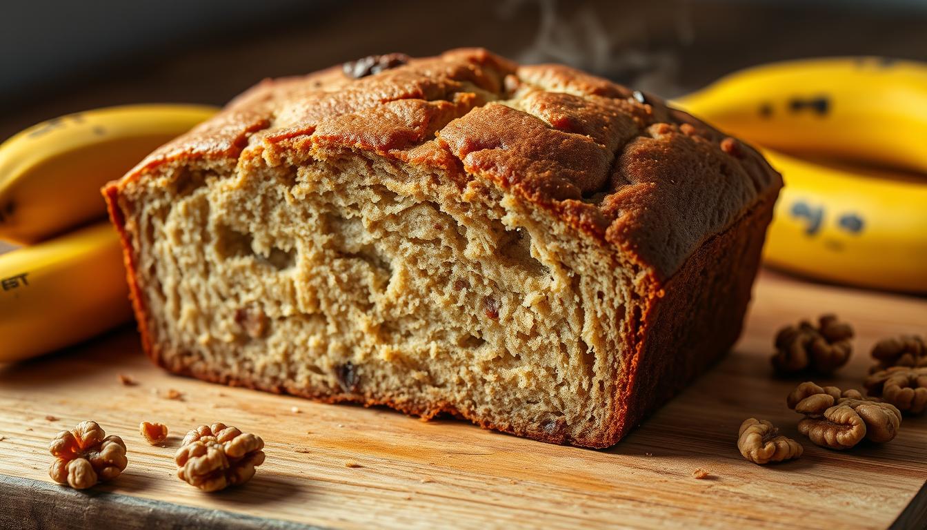 banana bread recipe with two bananas